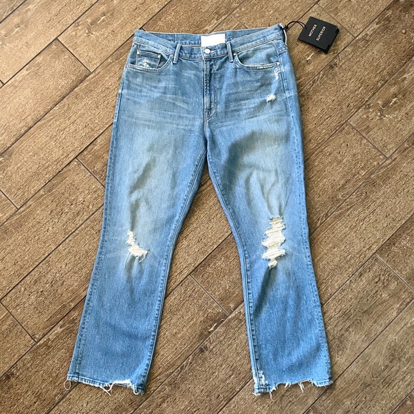 NWT MOTHER The Ankle Insider Chew, Destroyed Bills - Picture 7 of 16